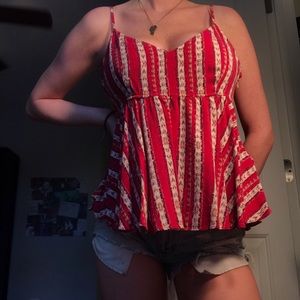 Forever 21 patterned tank top